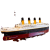 恋尚熊泰坦尼克号拼装中国积木模型铁达尼游轮船高难度大型玩具男孩礼物 完美版泰坦尼克号+展示盒 1.35米