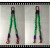 爱帛哆（AIBODUO）吊装带起重吊带吊钩勾吊具吊绳吊装神器工业行车组合2/4叉腿索具 2吨1米2腿