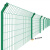 SMVP高速公路隔离网铁丝网围栏双边丝护栏网框架防护网钢丝网片养殖网 软塑3.5mm粗*1.8米高*3米长