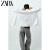 ZARA24春季新品 TRF 女装 风衣面料宽松衬衫 1957004 250 白色 XS (160/80A)