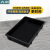 卉圳 防静电方盘 436*290*75mm 塑料黑色托盘零件盒电子元件盒HP580