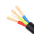 ABLEMEN 电线电缆 铜芯电源线 无氧铜阻燃 YJY 3*25+1*16 平方 黑色1米（200米起订）