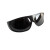 烧电焊气焊氩弧焊防护眼镜 防冲击焊工工作护目墨镜 劳保眼镜 方框深色