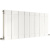 鲁本斯鲁本斯铜铝复合暖气片水暖双水道集中供暖家用明装壁挂式散热器 999紫铜管12060-350mm