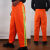 HKFZ环卫工人工作服劳保清洁保洁长袖反光服套装道路施工园林绿化印字 短袖涤棉款套装 165170小号