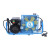 QJZZ潜水呼吸器高压气泵空气压缩机30mpa 打气机消防空气呼吸器充气泵 100L手动充气(送机油滤芯)
