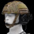 EARMOR耳魔M32X Mark3专业头盔版电子拾音降噪通讯战术耳机军事射击训练 M32XMark3战术黑ARC 无规格