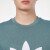 阿迪达斯 （adidas）三叶草男装新品运动服跑步训练快干透气休闲圆领短袖T恤 GN3483 XS