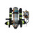 恒泰 空气呼吸器R5100-6.8正压式消防空气呼吸器防烟氧气全面罩自给式呼救器（机械报警款）