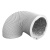 加厚PVC伸缩复合铝箔软管排风管新风浴霸换气扇排气管110 160 内直径250mm*6米有现货 收藏送