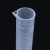 塑料量筒带刻度加厚PP料 实验用品实验器材l250ml500ml教学仪器 100ml 塑料量筒