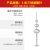 不锈钢避雷针屋顶室外防雷针接闪器别墅户外工业级支架热镀锌 不锈钢避雷针-1米三球