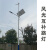鲁殊丰太阳能风光互补风能发电一体化户外led庭院灯200W风机-8米100W