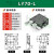 XY轴位移平台手动微调工作台精密移动十字滑台LY40/50/60/80/125 桔红色 LY70-L
