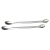 不锈钢药勺称量勺试剂勺16182022cm3*1单头双头方头实验室用 单头药勺18CM