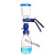 适配GL45丝口瓶装置 蓝盖瓶溶剂器微孔滤膜器 GL45高硼硅试剂瓶250ml