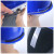 配安全帽式电焊面罩防飞溅冲击切割防烤脸护脸面具头盔安全帽子 支架+黑屏+蓝安全帽