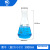 蜀牛锥形瓶玻璃三角烧瓶250 500 1000ml毫升广口化学三角瓶实验室 小口5000ML