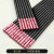 合金筷子10双装一人一筷日式分用筷子防滑耐高温 花之语10双装-粉色