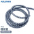 ABLEMEN 阻燃电线电缆螺旋缠绕管 线缆装饰防冻保护绕套管灰色 内径32mm 长5米