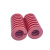 梅派 模具弹簧压簧 高强度扁线弹簧 Φ25×40 红色