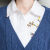 索宛亦（SUOWANYI）毛衣马甲女短款春装2021新款韩版百搭V领毛线背心无袖针织衫上 焦糖 XL