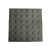 盲道砖橡胶 pvc安全盲道板 防滑导向地贴 30cm盲人指路砖Q (底部实心)25*25CM(灰色条状)