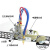 YHGFEE上海华威半自动火焰切割机小乌龟气割机凸轮凹轨圆孔 CG1-30凸轮配丙烷割嘴 配圆形打孔凹轨