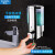 瑞沃（SVAVO）手动皂液器350ml 免打孔洗手液盒 壁挂沐浴露盒 V6101铬色单格