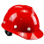 素界安全帽工地加厚透气工程头盔V玻璃钢型电力防护帽可印字 白色不透气款