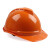 梅思安（MSA）10172514 V-Gard500 PE豪华型安全帽 带透气孔帽衬针织布吸汗带 橙色 1顶