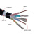 国超电缆WDZAN-YJY-0.6/1KV-4*1.5低烟无卤耐火A级阻燃铜芯环保4芯电力电缆1米