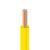 起帆电线电缆 ZA-BVR1*4 阻燃软线 黄色100米