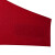 元汗 三角连肩袖章 10个  魔术贴款红色志愿者袖标 PLA261