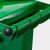 冰禹 BYyc-315 加厚大号户外垃圾桶 酒店环卫物业塑料分类垃圾桶 红色100L带轮