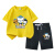 迪士尼（Disney）海底小纵队衣服女童套装男童夏季新款宝宝儿童短袖t恤短裤两件套 自由搭配 90