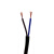 RONGLANAVVR电缆信号护套电源线AVVR2芯0.3平黑色100米