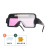 自动变光电焊眼镜烧焊工专用氩弧焊接防打眼防护目镜防强光紫外线 电焊眼镜+30片保护片+电焊牛皮