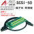 台达ASD-A2/A3/AB伺服驱动器CN1信号端子台+50芯延长线ASD-BM-50A SCSI50两层绿端子台+5米线