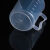 适用塑料量杯50ml-5000ml毫升量杯加厚材质量筒烧杯带刻度容量瓶 100ML (5只)