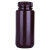 兰诗（LAUTEE）WS165实验室广口瓶HDPE密封瓶棕色避光耐酸碱试剂瓶 500ml 
