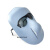 遄运(新款)电焊面罩焊工专用眼镜轻便式焊帽墨镜不变光款面具 透气轻便式面罩10个黑镜绑带