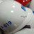 赛瑞佳玻璃钢中国建筑安全帽工地施工领导头盔中建安全帽金属标 ABS材质(白色) 可印字