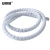 安赛瑞 束线管 电线整理收纳管 束线管电线装饰螺旋保护套 10mm白色 2米 5C00228