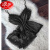 浪莎（langsha）品牌高端春夏季纯色简约性感吊带睡衣短裤女士家居服睡裙两件套装 黑色 M 155-160