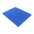 JN JIENBANGONG 加厚塑料托盘仓库垫板塑胶卡板地台板网格栈板防滑防霉防潮板地垫 方格孔蓝色1000*800*50mm