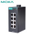 摩莎（MOXA）EDS-108-M 8口非网管百兆工业以太网交换机含一个多模光口