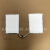 风暖浴霸面板灯板片替换 LED光源照明灯光板灯条通用配件 18.3*25.5双片