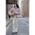 索宛亦（SUOWANYI）夕蒙2022新款冬短款棉服设计感小众紫色仙女小个子棉衣外套女 香芋紫 S 90斤以下