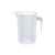 84消毒液量杯 量杯带刻度量筒奶茶店用具工具专用塑料计量杯1000m 2000ml带盖